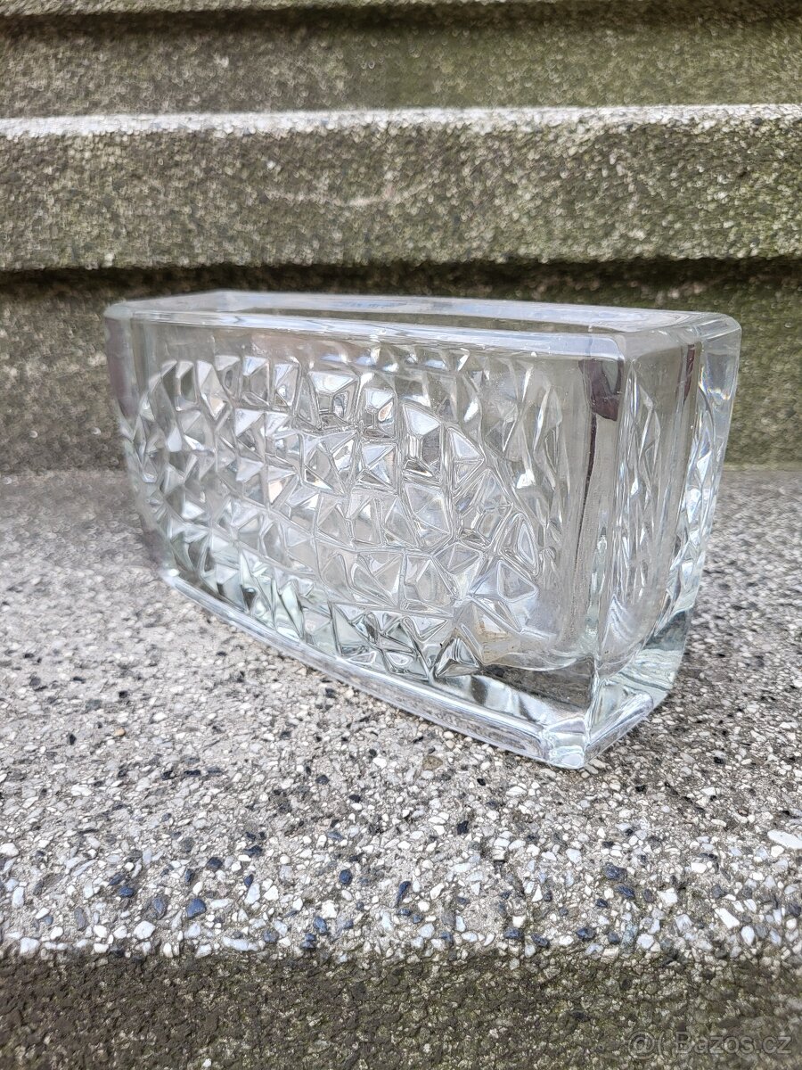 Žardiniéra R. JURNIKL - Rudolfova huť SKLO UNI