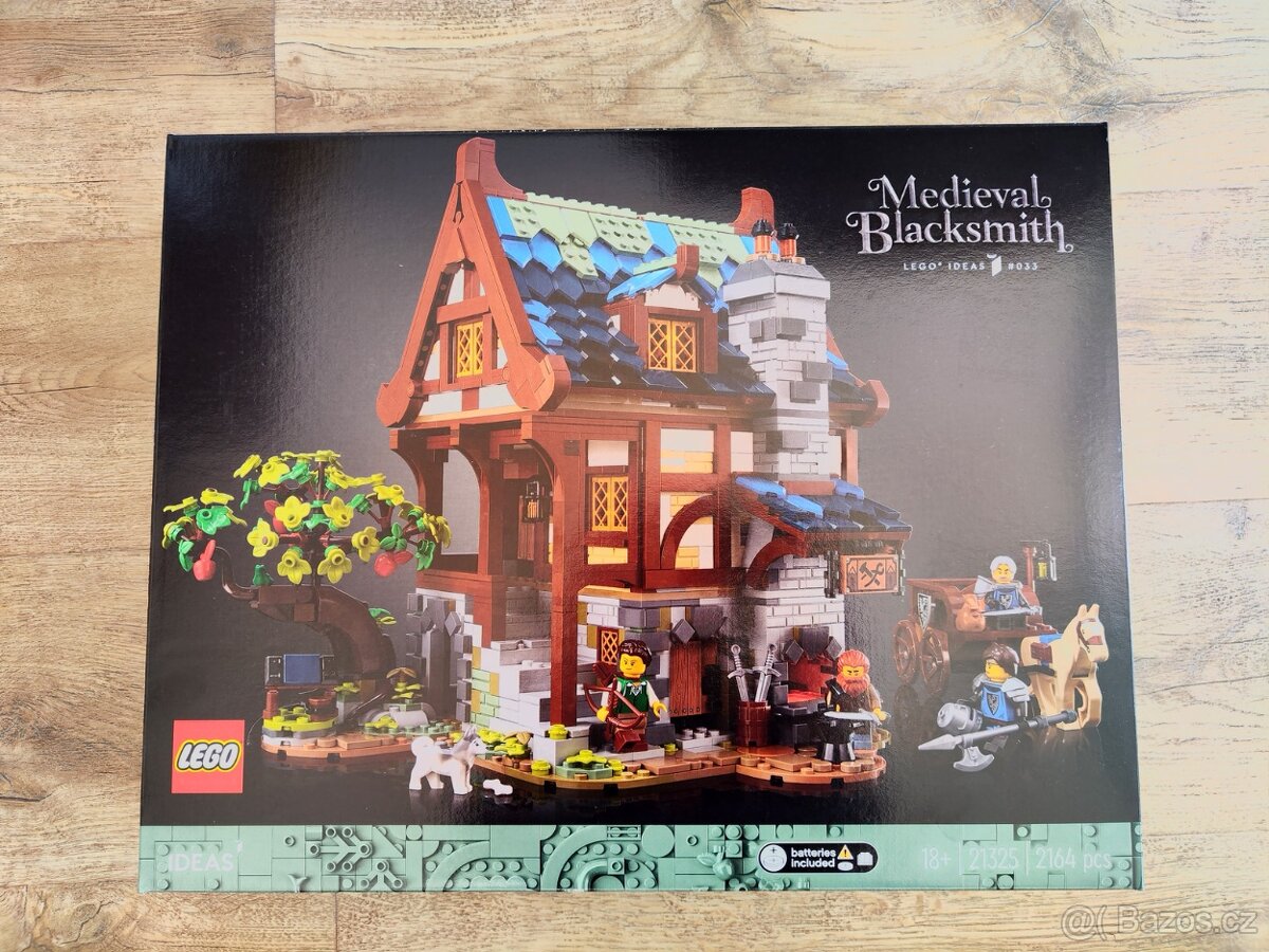 Nové Lego 21325 Středověká kovárna