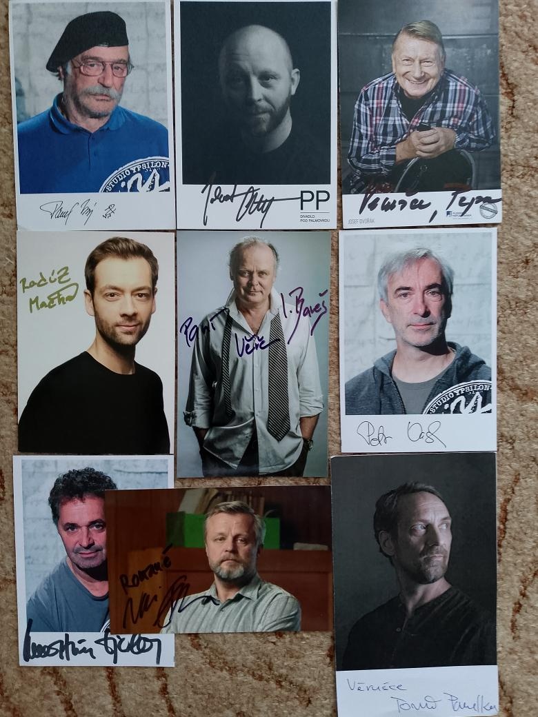 AUTOGRAMY, PODPISY HERCU