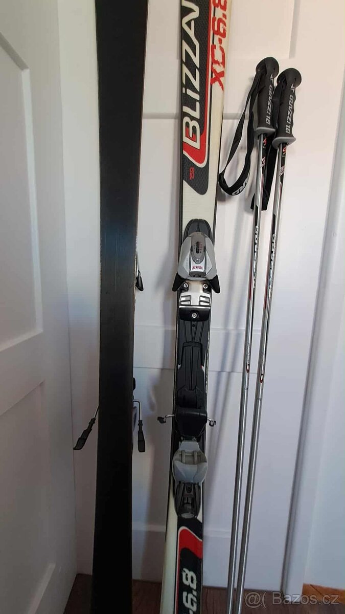 Lyže Blizzard XC 6.8 + hůlky
