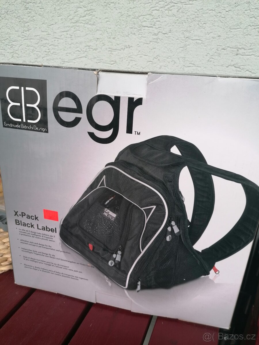 EmanueleBidnchiDesing X-Pack Black Label Batoh na psa