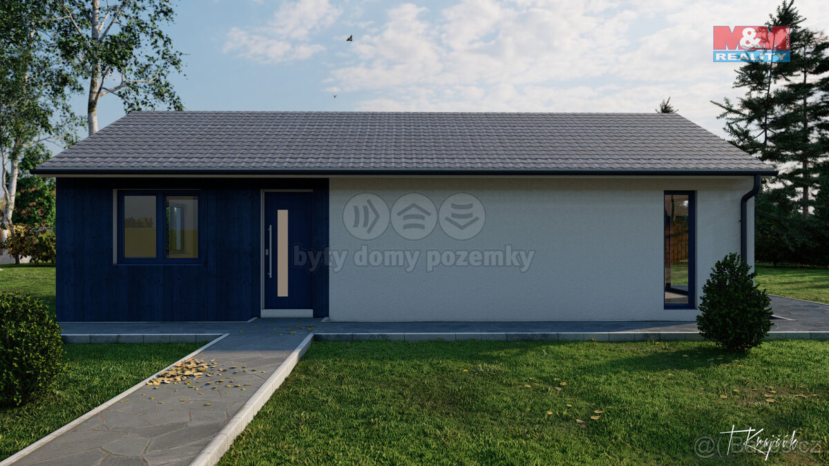 Prodej pozemku k bydlení, 628 m², Divišov se stav. povolením