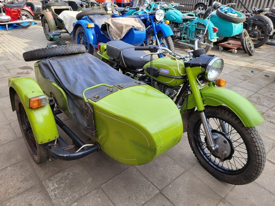 Ural,Dněpr IMZ 650 najeto pouze 4890km