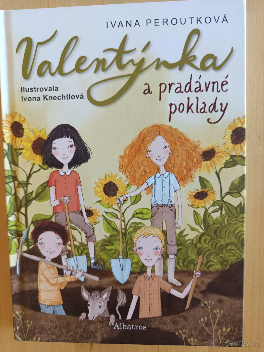 kniha Anička a pradávné poklady