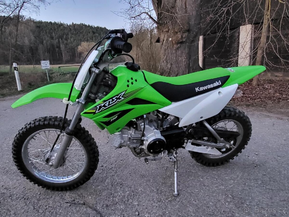 Kawasaki KLX 110 ,r.v.2017, nová v ČR,vše původní