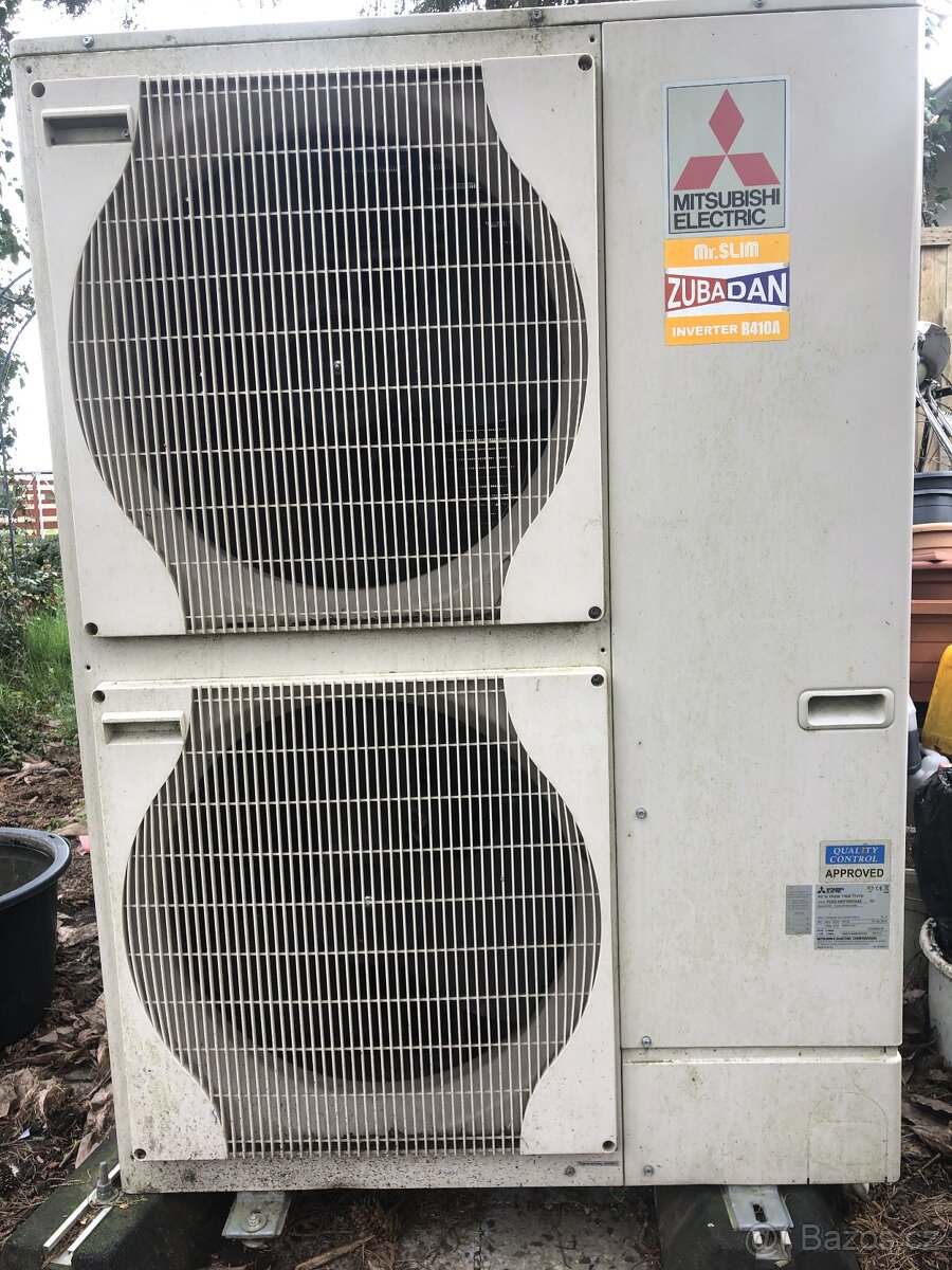 Tepelné čerpadlo Mitsubishi Zubadan Mr.Slim 11kW split