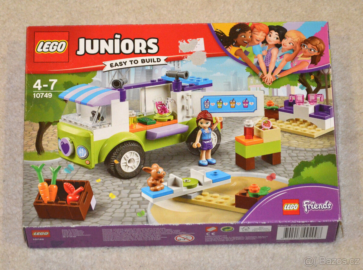 Lego Juniors 10749 Mia a trh s biopotravinami