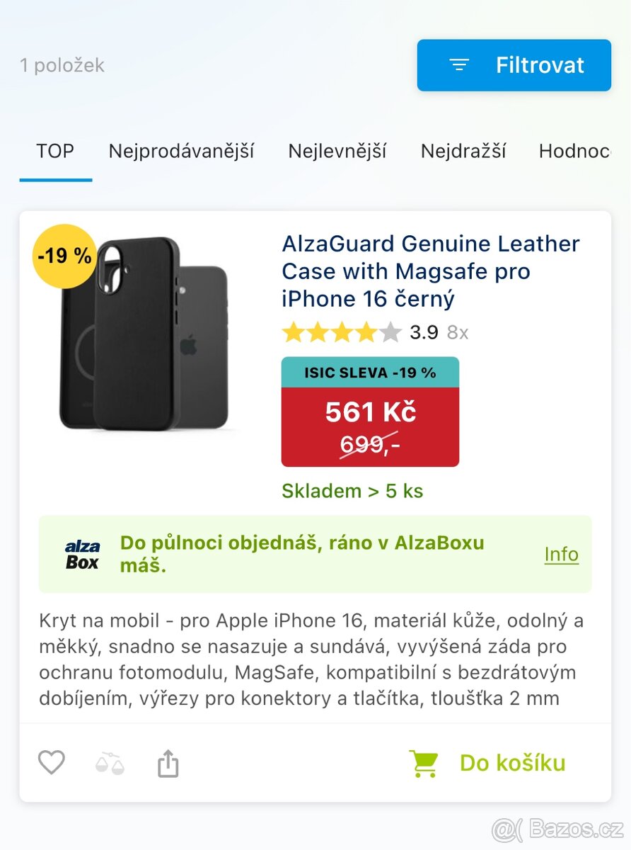 Kryt na iPhone 14, NOVY