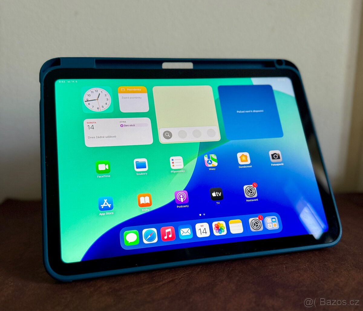 iPad 10,9” Blue + pouzdro