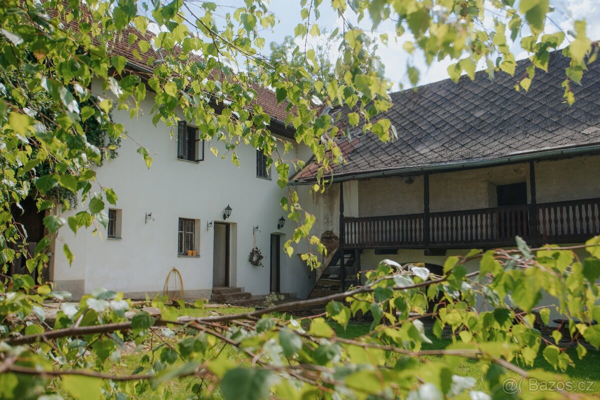 Prodej romantické usedlosti na Šumavě