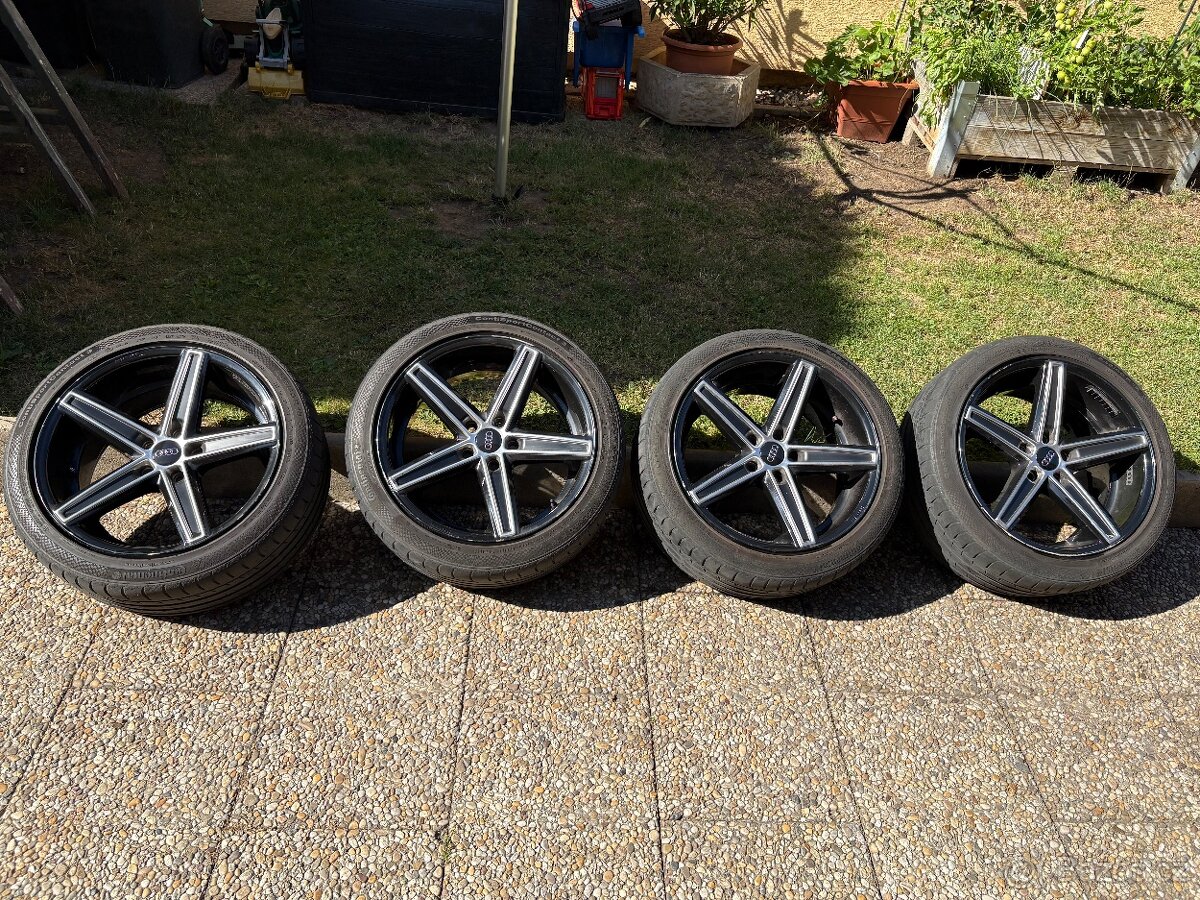 Alu kola Oxigin letní 245/40 r18 rozteč 5x112