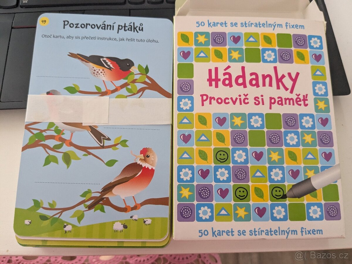 Hádanky procvič si paměť nové