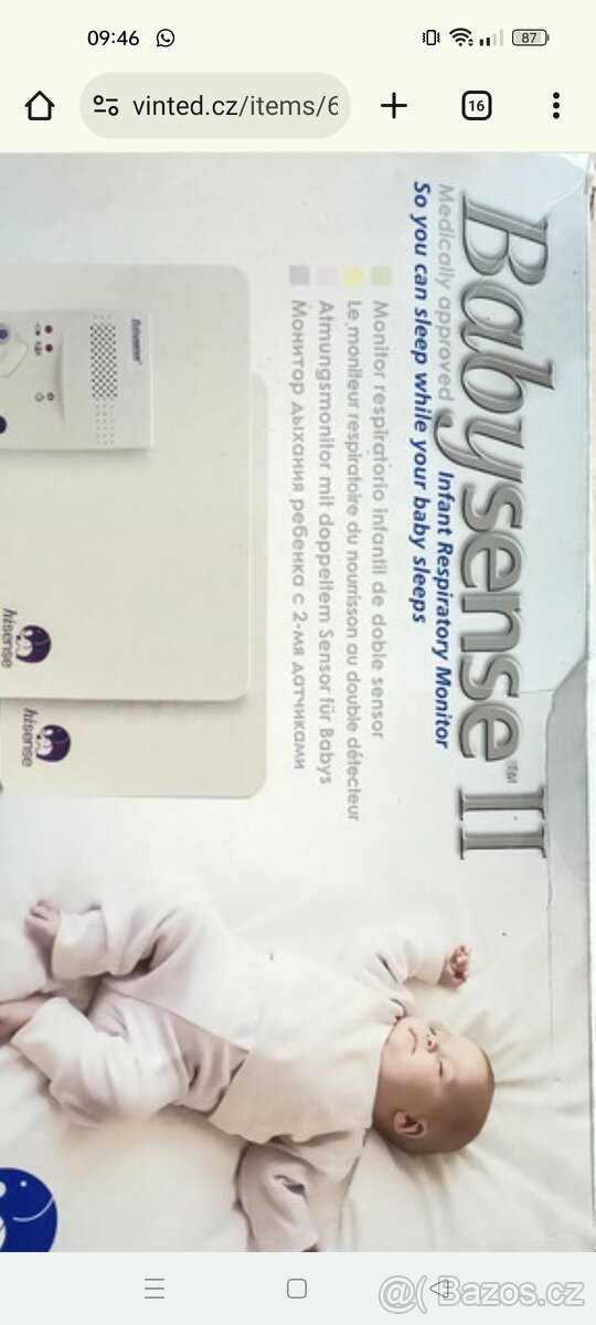 Monitor dechu Babysense