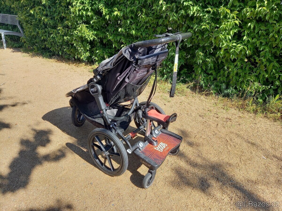 Stupátko Buggy Board Maxi se sedátkem za kočárek