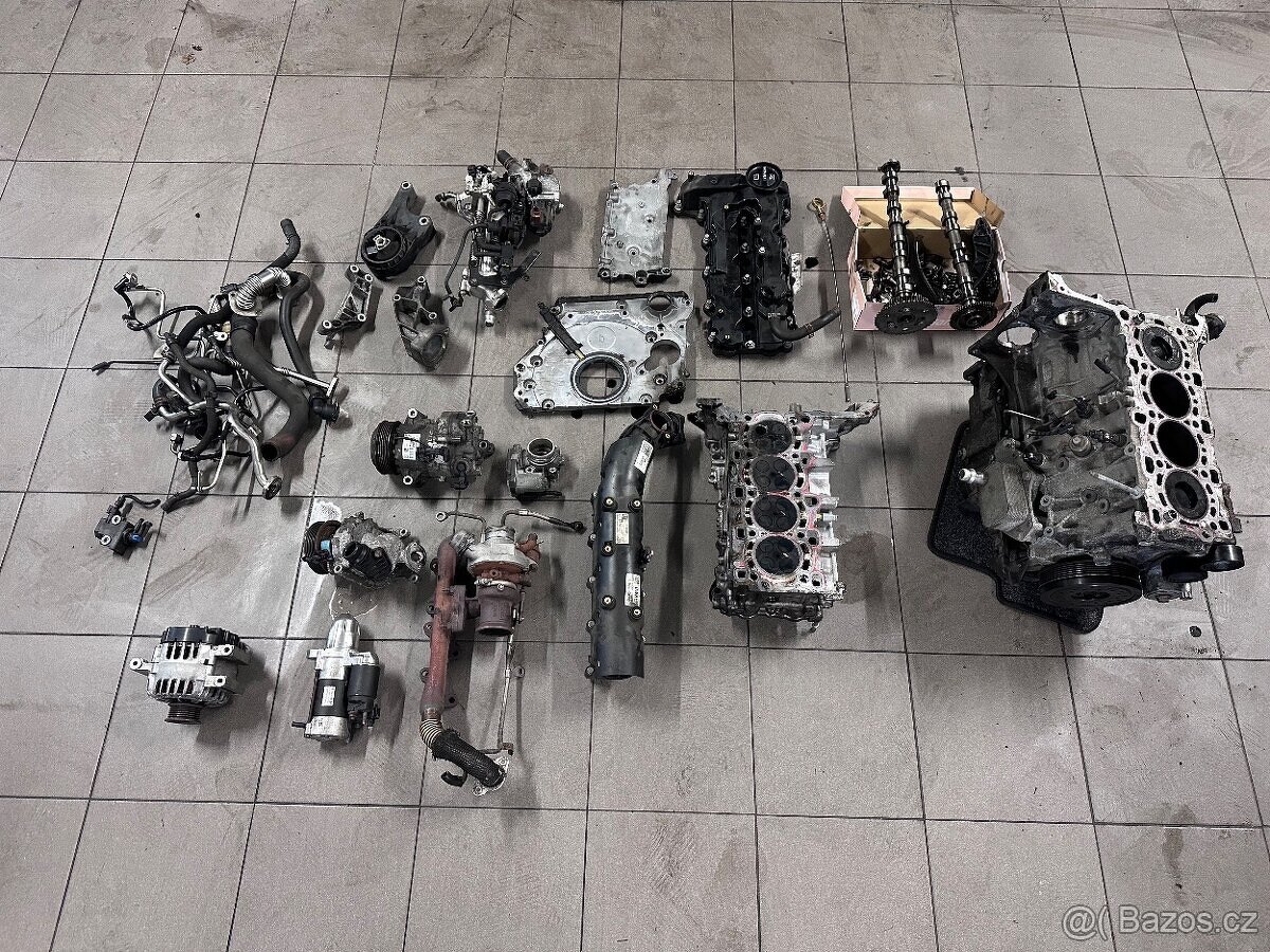 Díly motoru Opel 1.6CDTi B16DTL 81kw