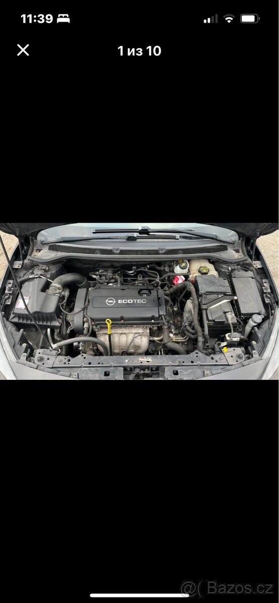 Opel astra j 2013