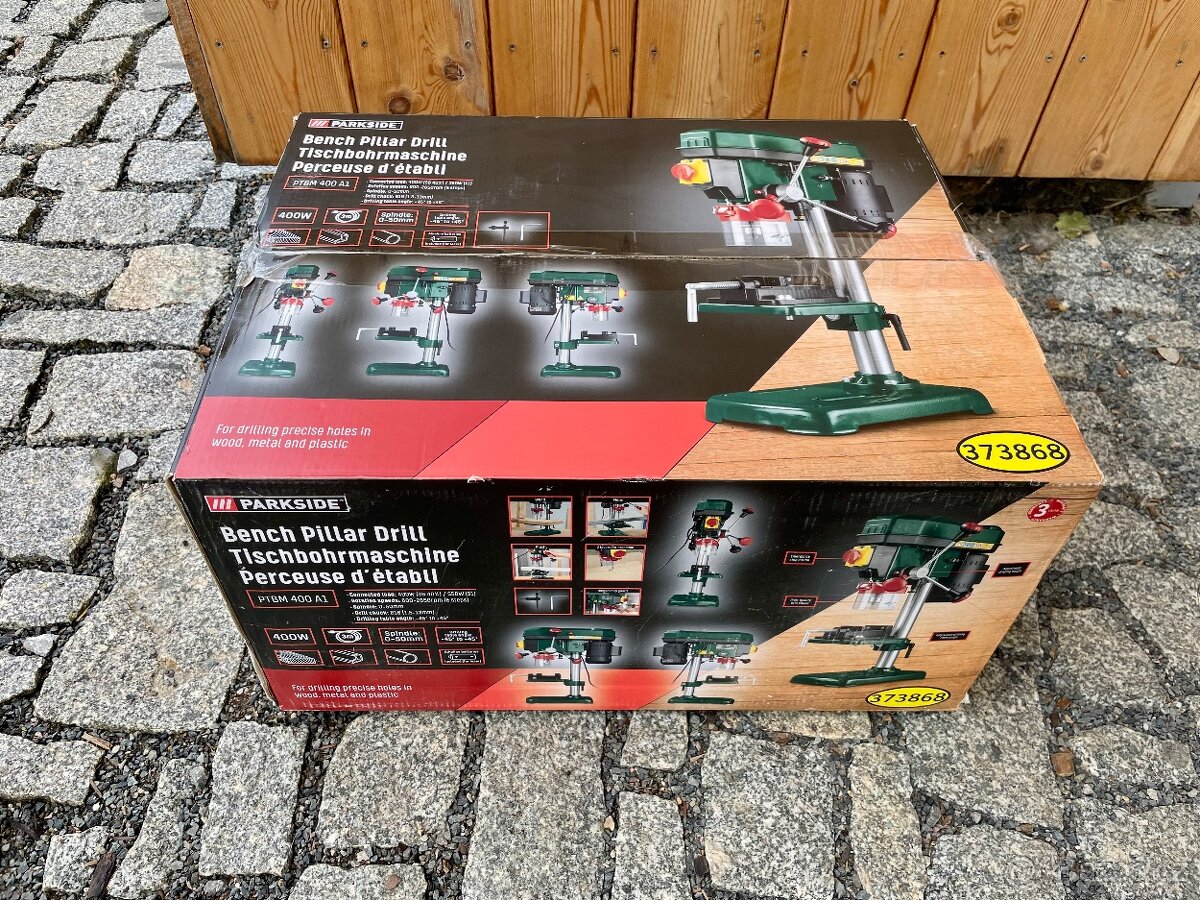 Stolní vrtačka Parkside PTBM 400 D1 - NOVÁ