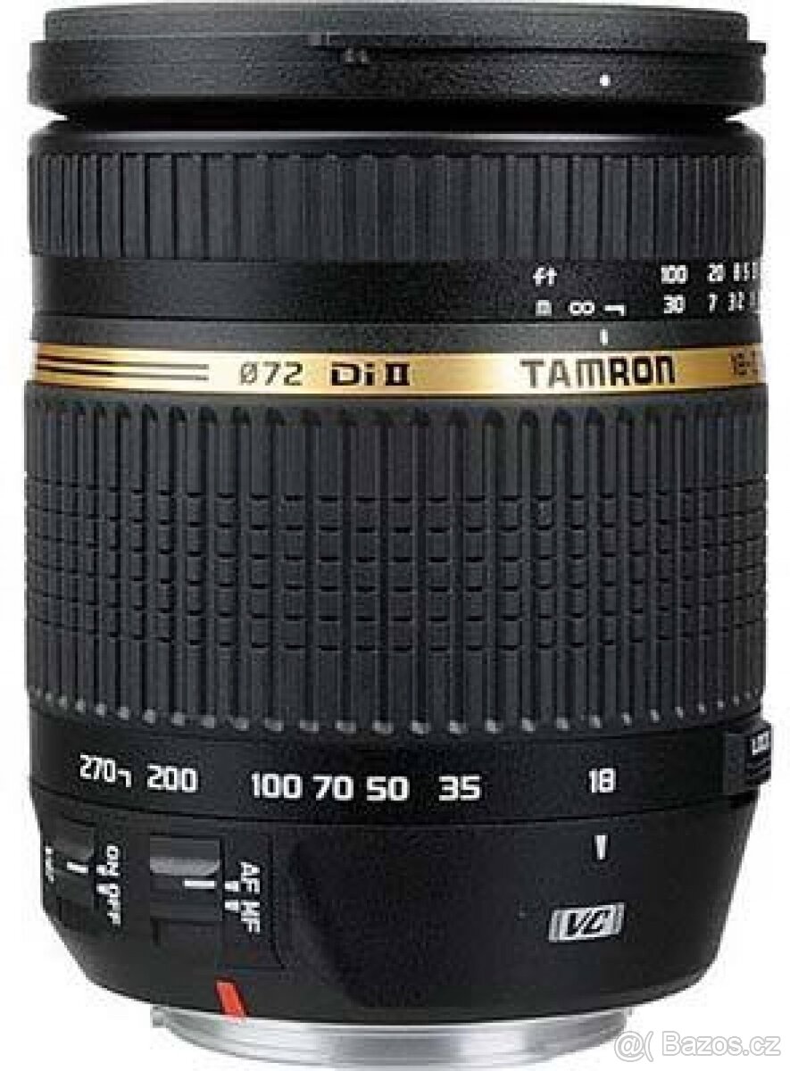 Tamron objektiv. Bajonet canon