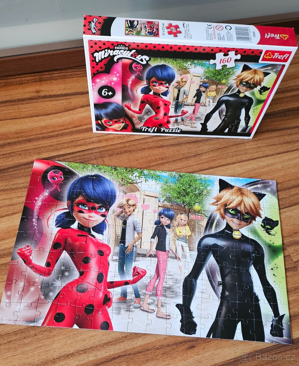 Puzzle 6+ 160 dílků Kouzelná beruška...