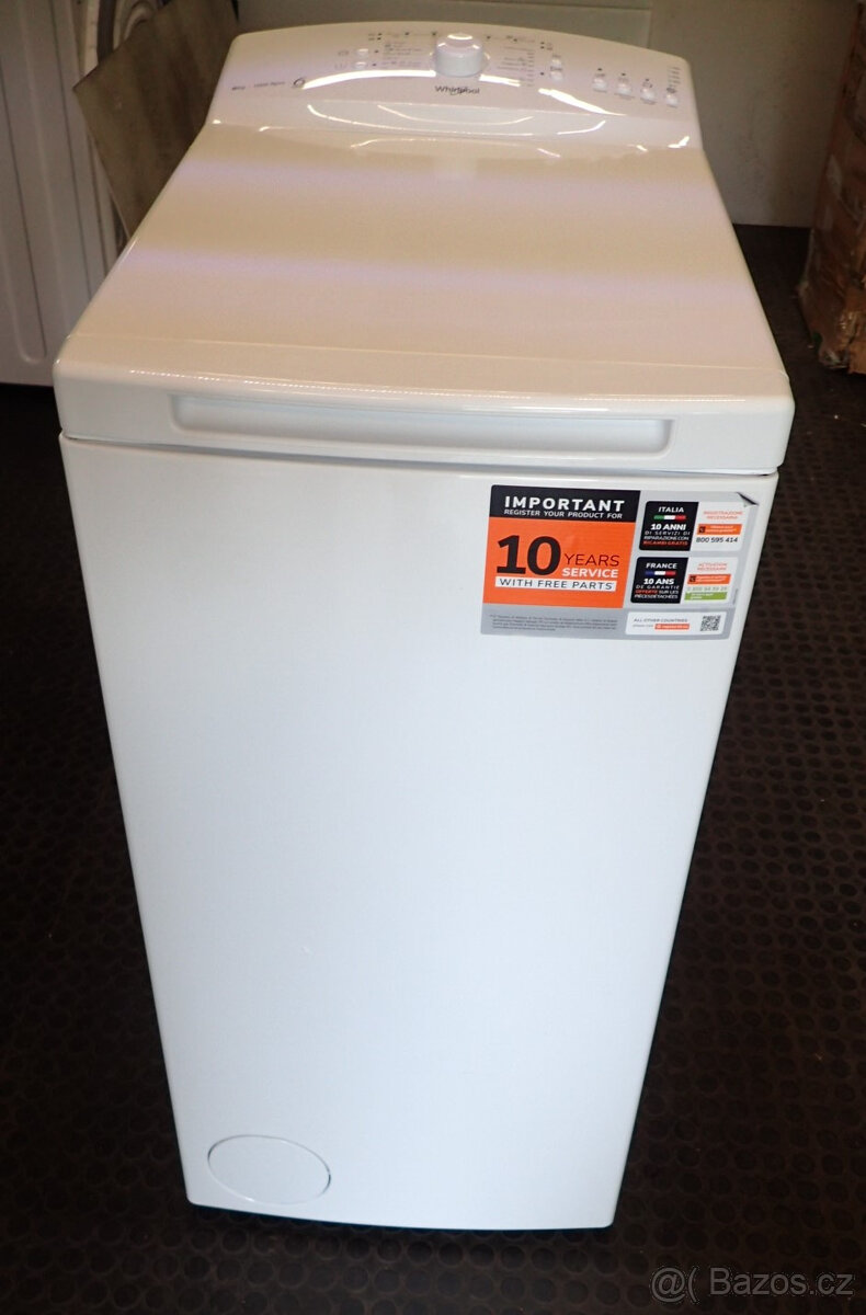 Pračka vrchní WHIRLPOOL TDLR 6040L EU/N nové čti.