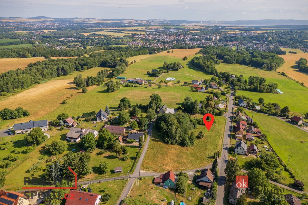 Prodej, pozemky/bydlení, 1093 m2, Hrádek nad Nisou, Liberec 