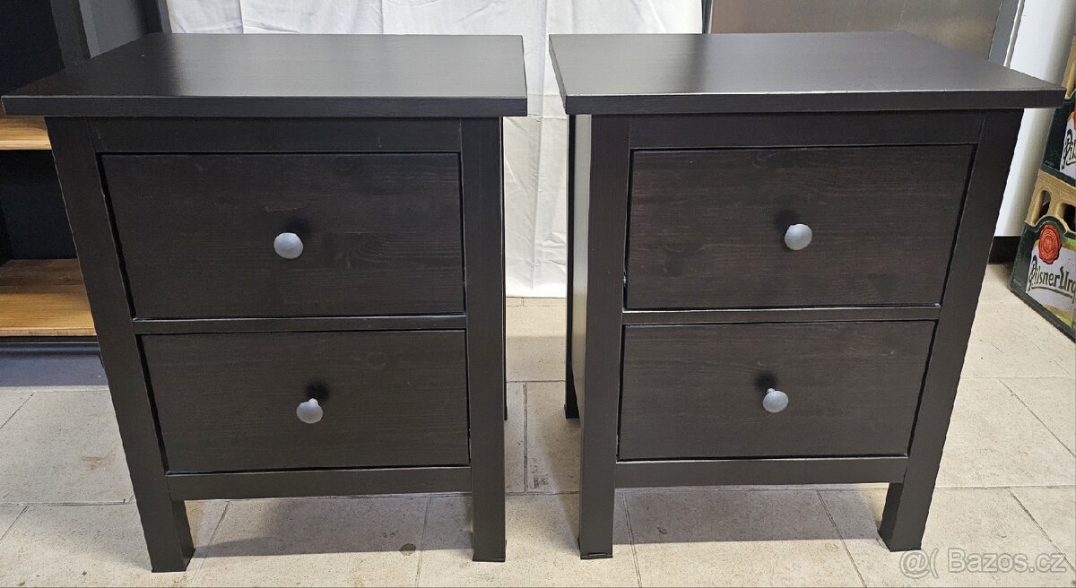 Menší komody-noční stolky Ikea Hemnes