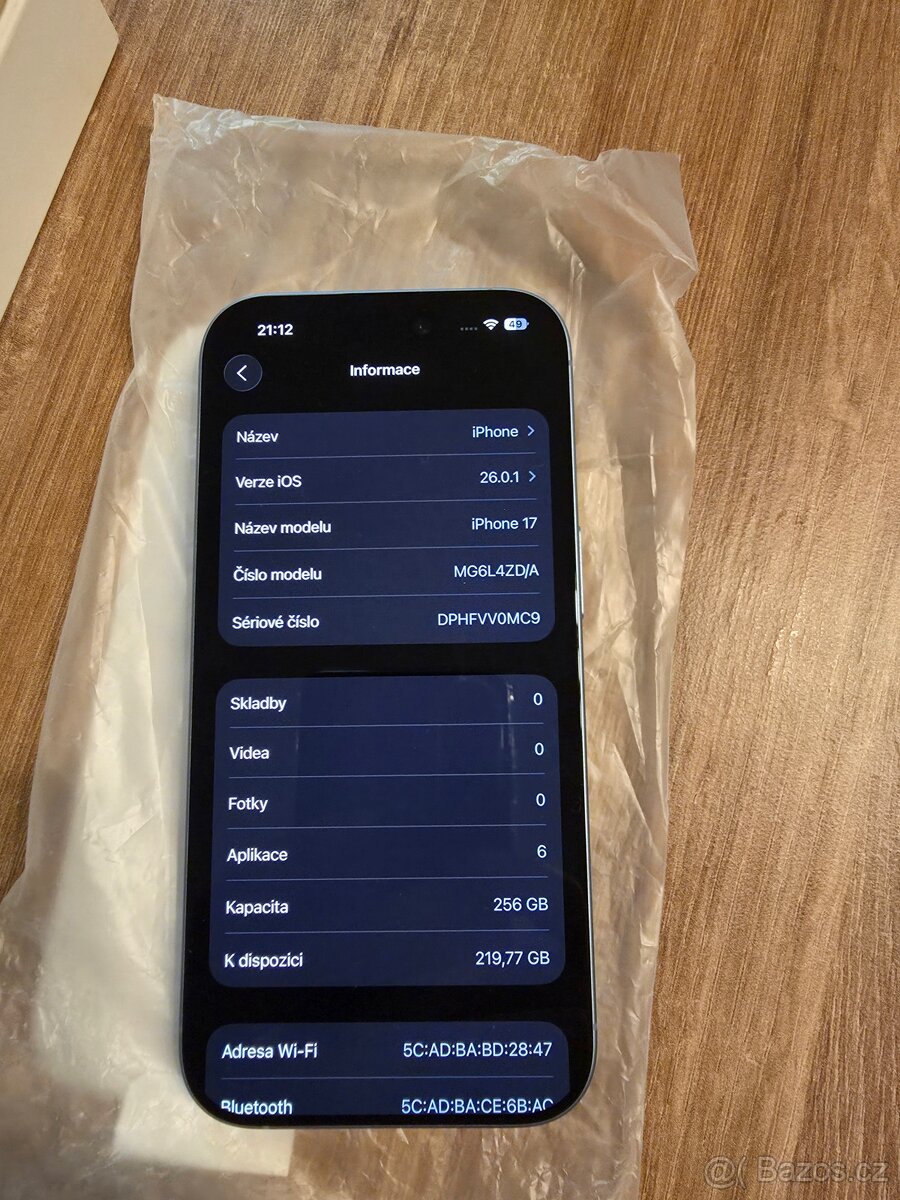 Iphone 17 256gb