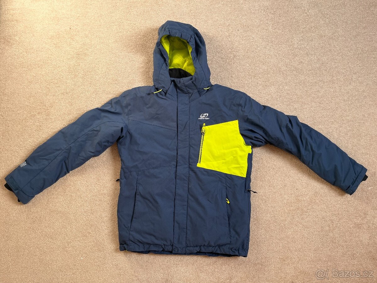 Pánská lyžařská bunda HANNAH - Juval (modro-zelená, M)