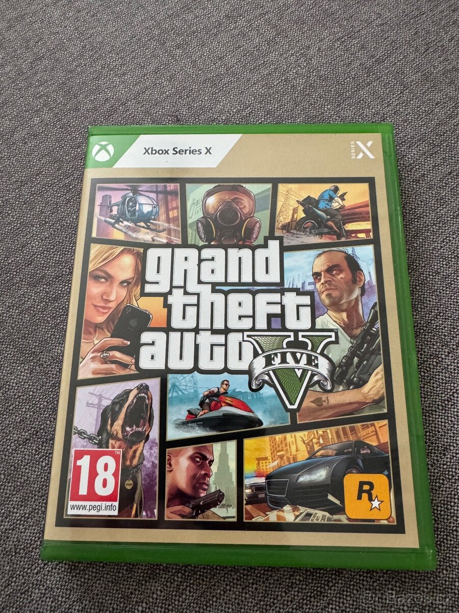 Grand Theft auto 5 Xbox Series X nová verze