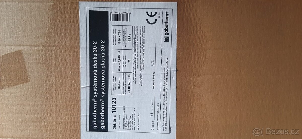 Prodám systémovou desku Gabotherm 30-2