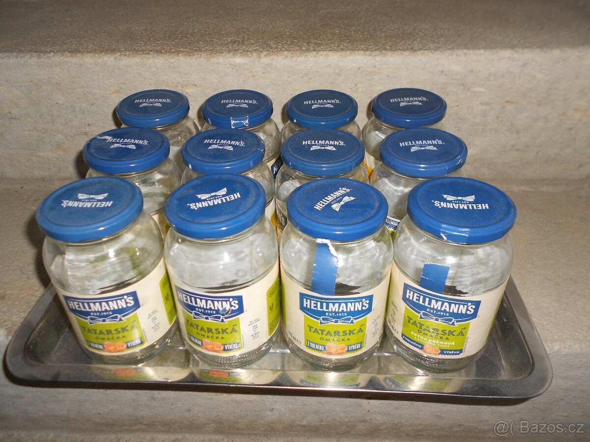 Sklenice na zavařování.