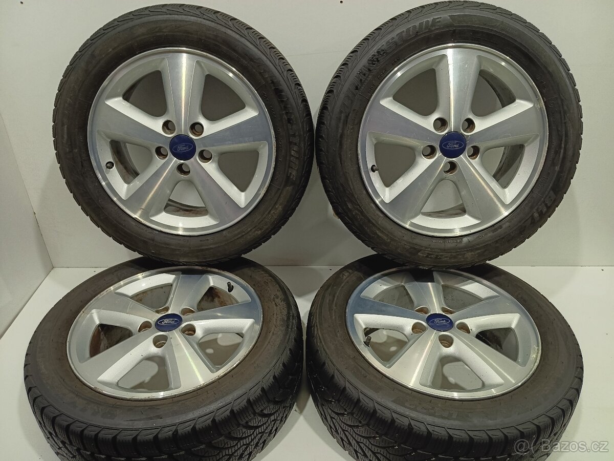 Zimní alu kola FORD 5x108 R16 pneu 205/55/16