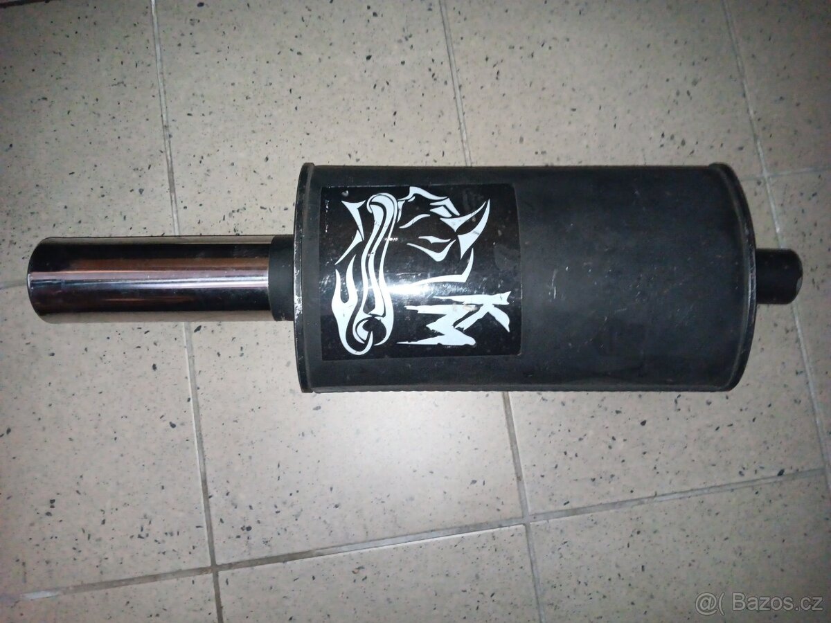 BMW E30 - zadní tlumič výfuku Marix s laděnou koncovkou