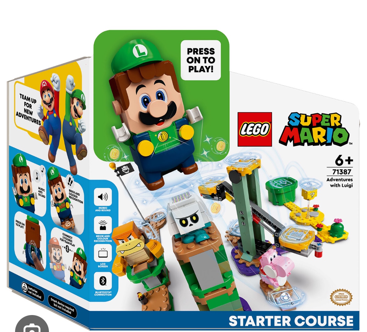 LEGO Super Mario Dobrodružství s Luigim startovací set 71387