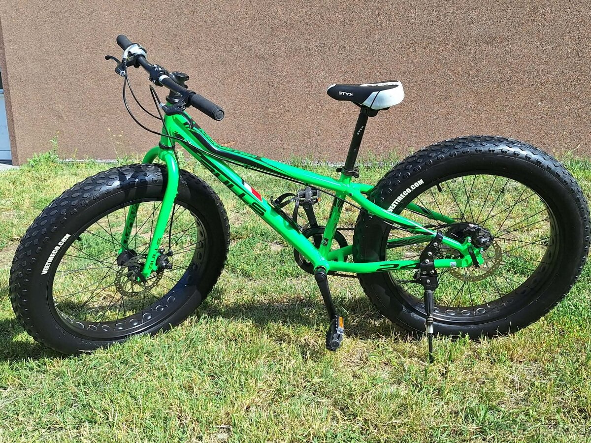 Prodám dětské kolo BULLS – FATBIKE 24×4.0 – ALU 7005 – stav