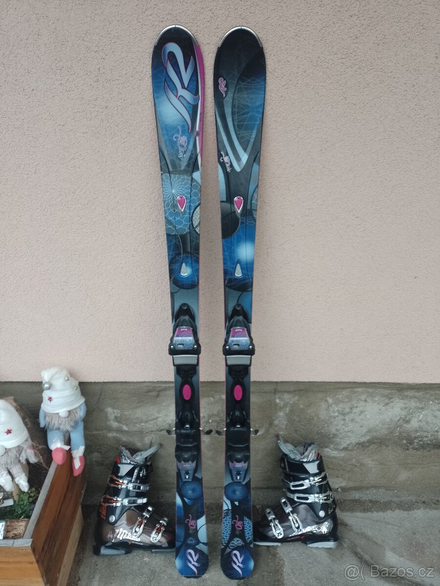 Dámské lyže K2 SUPER ONE ROCKER 153cm