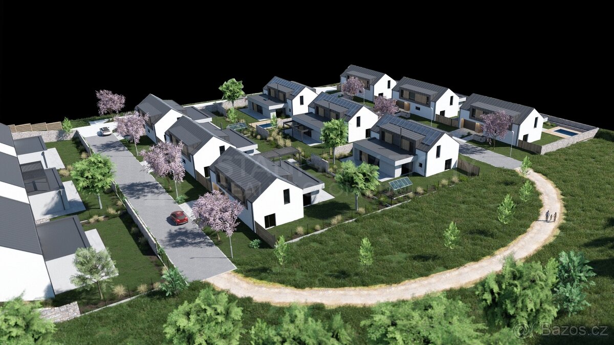 Prodej stavebního pozemku 613 m2, Velká Bystřice