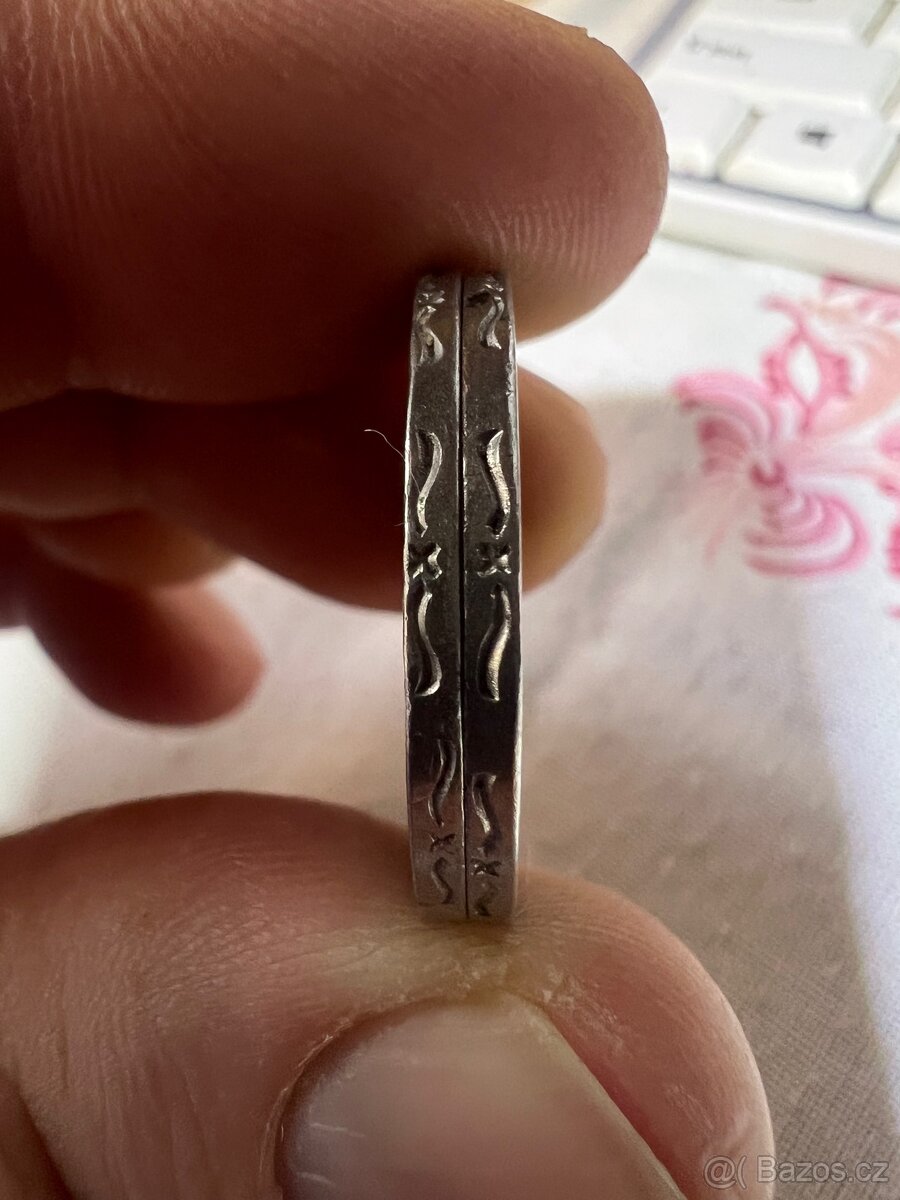 Obě Varianty Vlnovek 5 kčs 1938