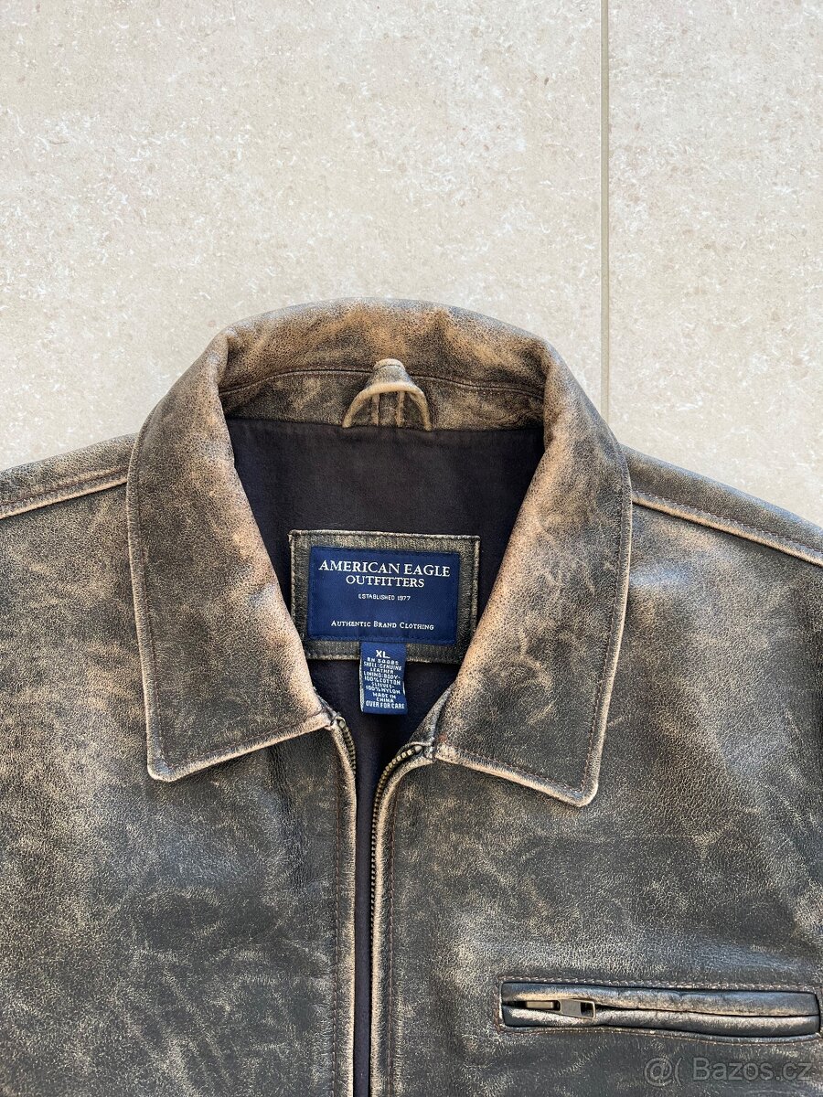 American Eagle kožená bunda