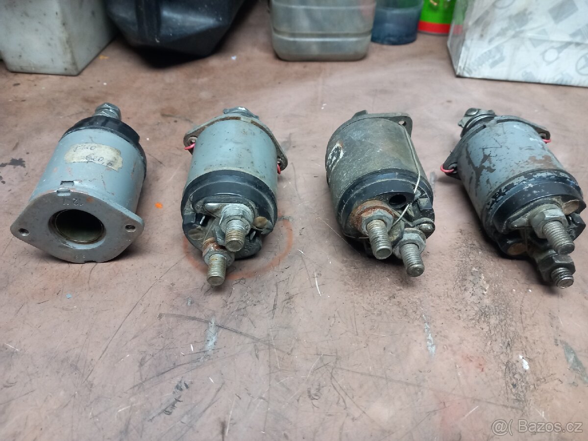 Cívka, spínač startéru ŠKODA 120.