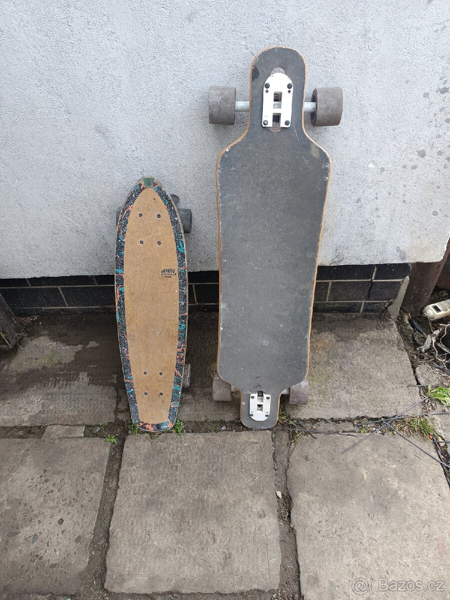 Longboard a peny board