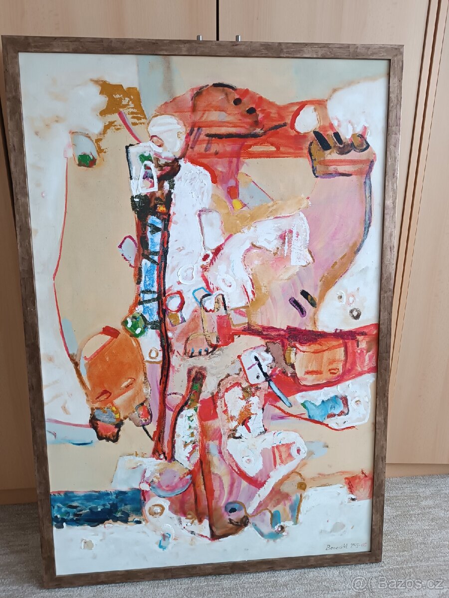 Obraz Václav Benedikt Jogínské podněty olej 2005-2006