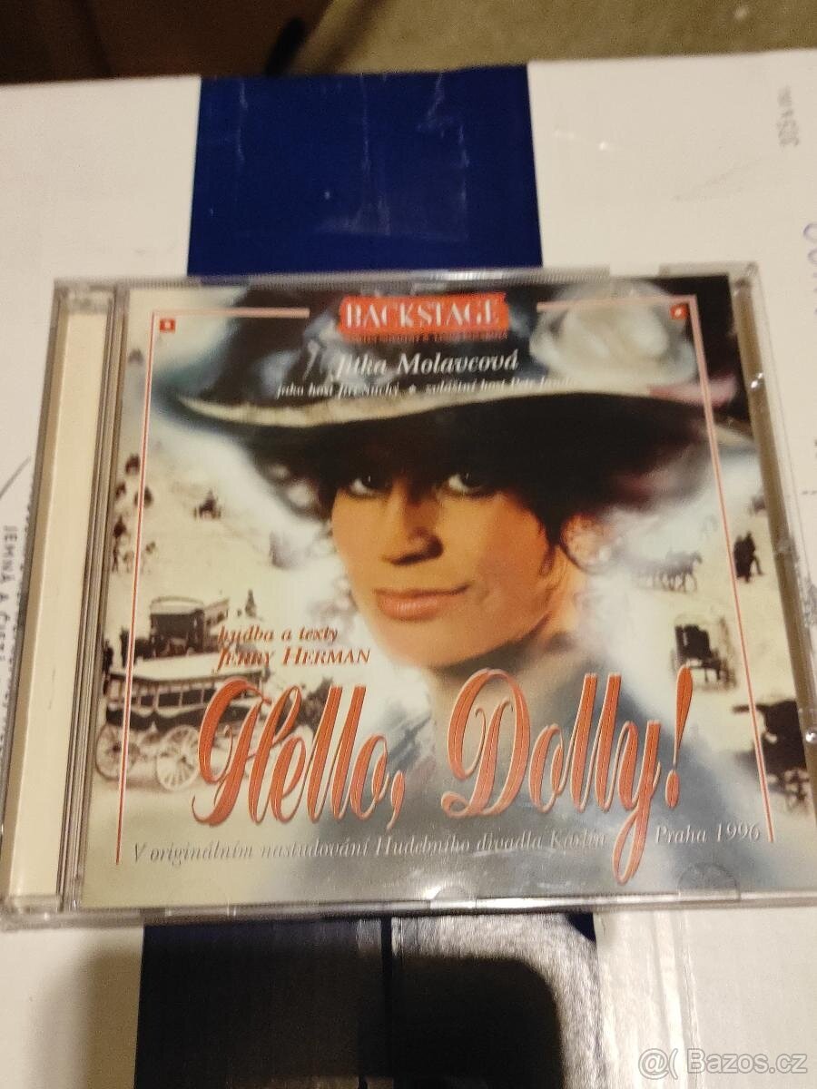 CD Hello Dolly, Jitka Molavcová - Divadlo Karlín Praha 1996