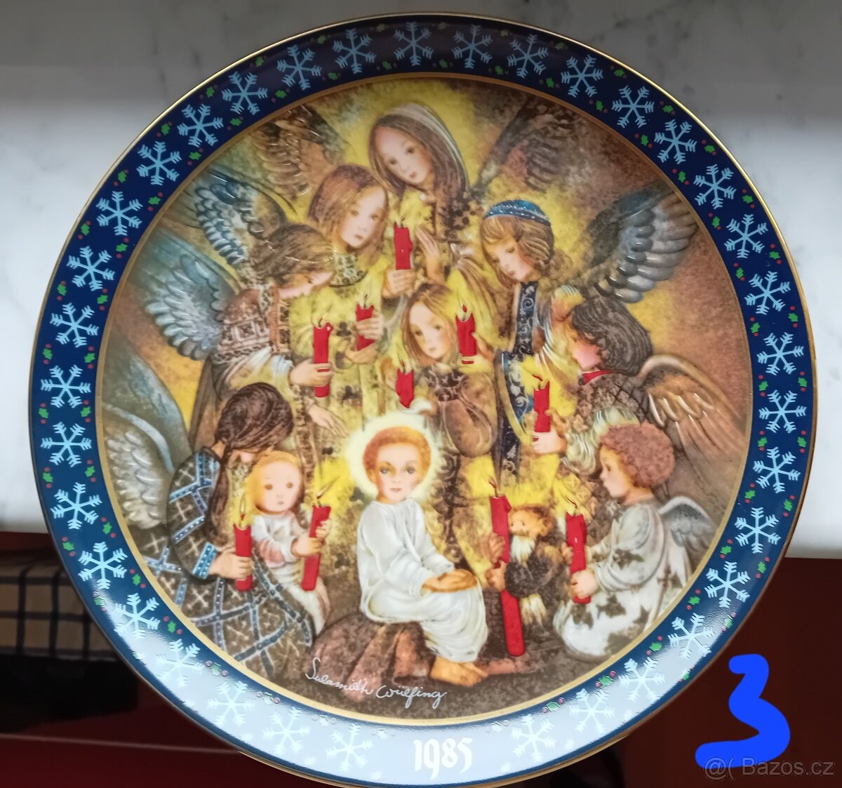 Talíř porcelán