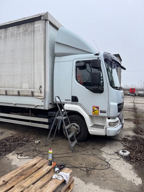 DAF LF 45 EEV 12t hydraulické čelo PRODÁNO