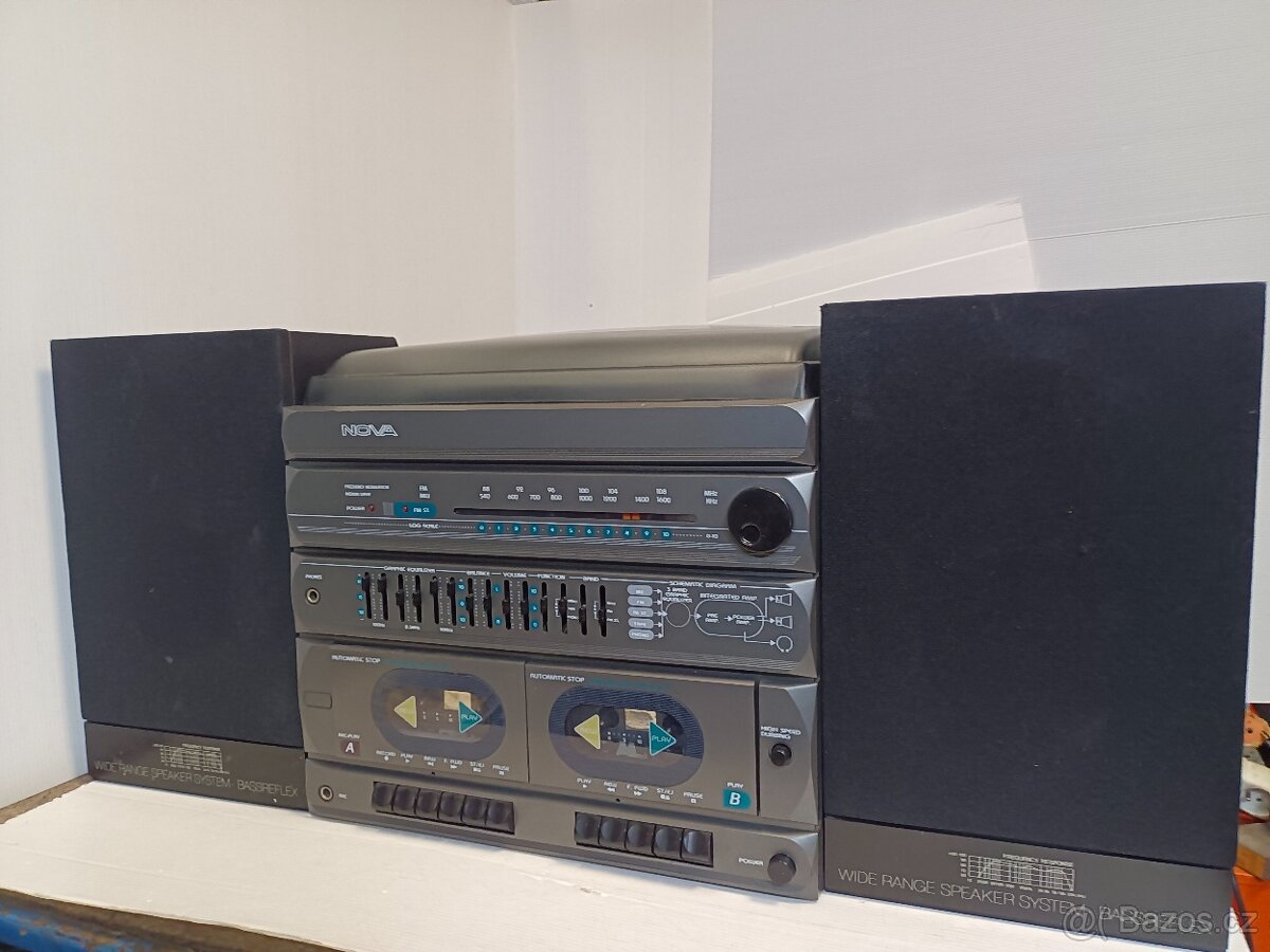 NOVA -Quelle VTCF-1095 music center,gramo-rádio-double deck