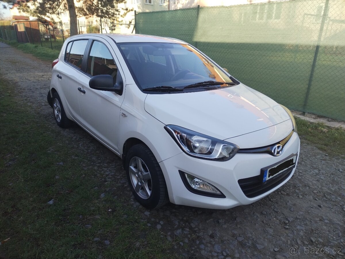 Hyundai i20 1.2 benzín,KOUP.ČR, Klima,Po Servisu