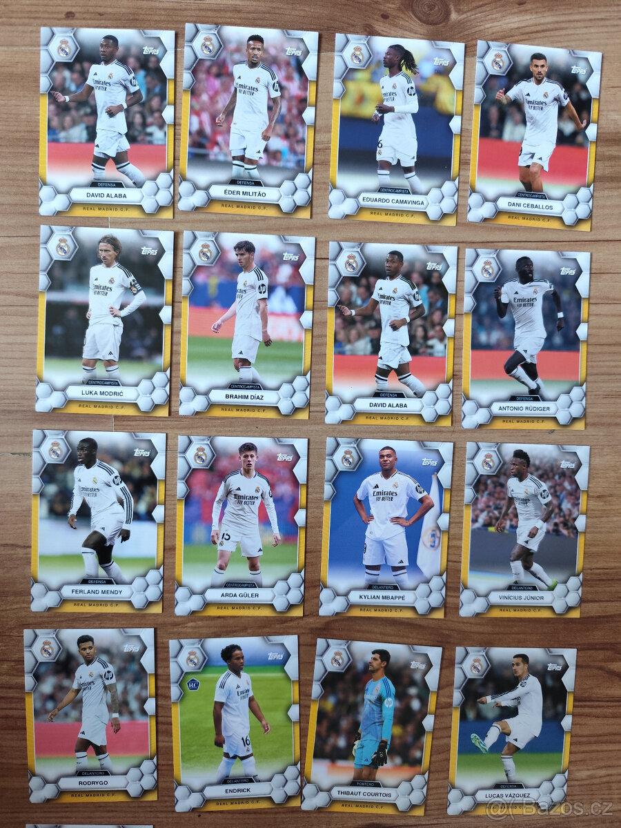 Fotbalové kartičky Real Madrid 2024/25 - Fan Set
