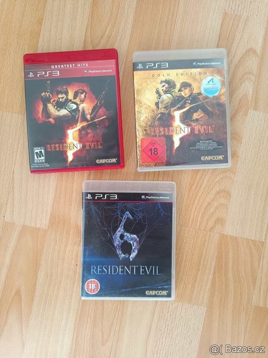 Resident Evil hry PS3 / PlayStation 3