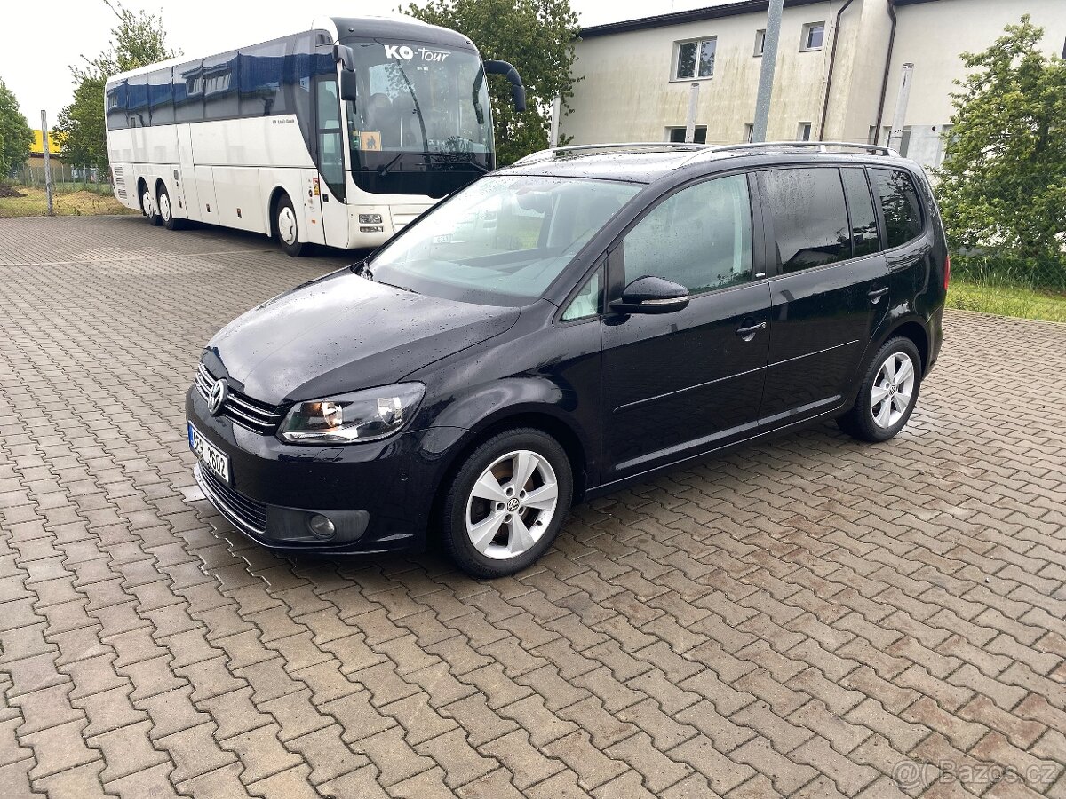 VW Touran Style 2.0TDI, 125kw, 12/2011, 7.míst, DSG